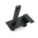 Matt Black Basin Mixer Bathroom Tub Faucet Wall Mount Tap Hot Cold Water Spout