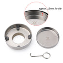 Round 100mm Tile Insert Floor Out Drain Stainless Steel Shower Grate 50mm Waste