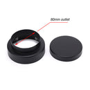 Matt Black Round 100mm Tile Insert Floor Drain Shower Grate 75mm Waste Outlet