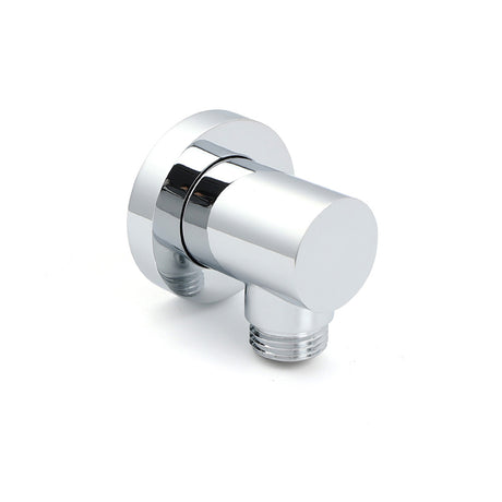 Bathroom Component Brass Chrome Flexible Shower Elbow Connector Water Inlet 1/2