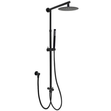 WELS Matt Black 2in1 Shower 8