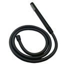 WELS Matt Black Dual 12" Round Shower Head Set Metal Handheld Rail Wall Arm Elbow Inlet Twin Taps