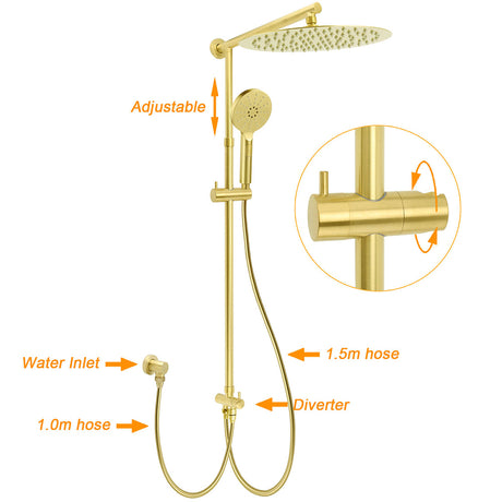 WELS Brushed Gold Round 12