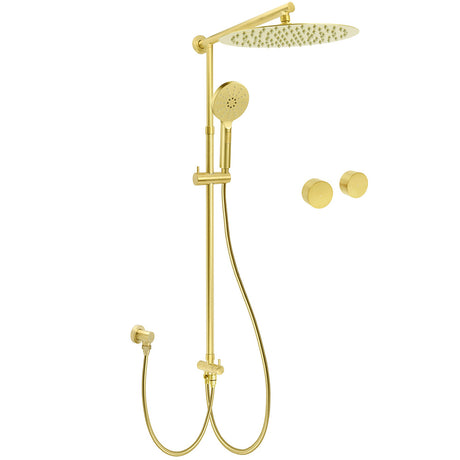WELS Brushed Gold Rain Shower 12