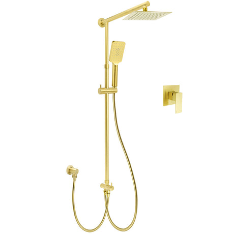 WELS Brushed Gold Square 8