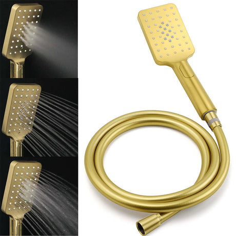 Brushed Gold Square 10