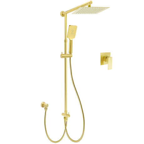 WELS Brushed Gold Square 10