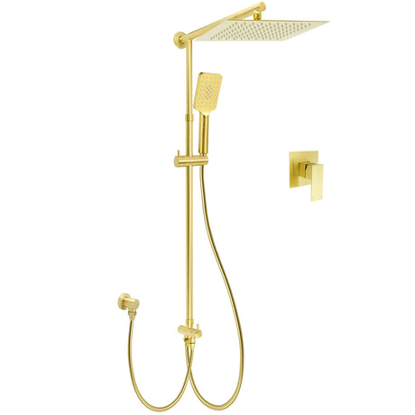 WELS Brushed Gold Square 12