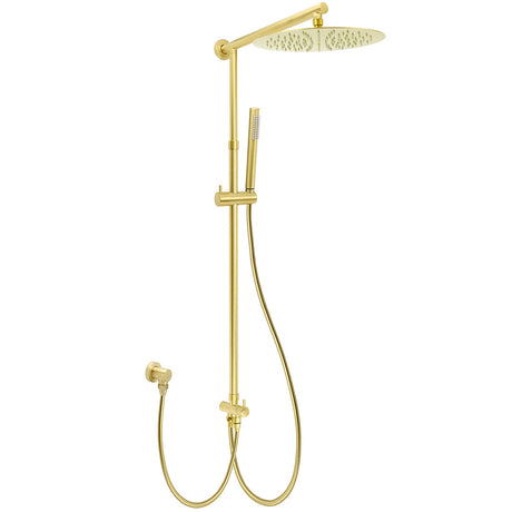 WELS Brushed Gold Large Round Shower 12