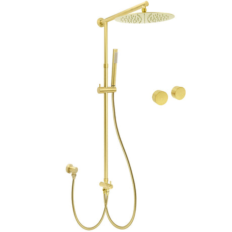WELS Brushed Gold Rain Shower 12