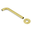 Brushed Gold Round 250mm Spout For Bathroom Tub Wall Mounted Water Filler Outlet