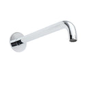 Polisehd Chrome Round 250mm Long Water Filler Spout Bath Tub Wall Mounted Outlet
