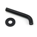 Matt Black Round Basin Faucet Bubble Water Outlet Stainless Steel Bath Tub Spout