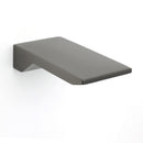 Gun Metal Grey Square Stainless Steel Bathtub Flat Spout Waterfall Filler Outlet