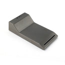 Gun Metal Grey Square Stainless Steel Bathtub Flat Spout Waterfall Filler Outlet
