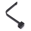 Black Gooseneck Arm High Rise Wall Mounted Bathtub Square Spout Water Outlet