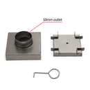 Gun Metal 100mm Square Tile Insert Floor Drain Small Shower Grate 50mm Waste Set