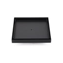Matt Black Bathroom Big 200mm Tile Insert Floor Drain Shower Grate 50mm Outlet