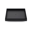 Watermark Matt Black Large 200mm Tile Insert Floor Drain Shower Grate 80mm Waste
