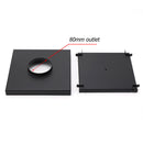 Watermark Matt Black Large 200mm Tile Insert Floor Drain Shower Grate 80mm Waste