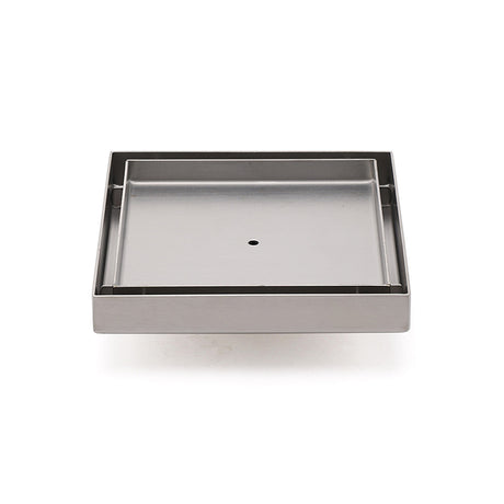 150x150mm Square Tile Insert Floor Drain Stainless Steel Shower Grate 50mm Waste