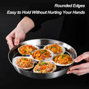 Baking tray for air fryer - Air fryer baking pan - Air fryer accessories - Baking tray with rack - Made of 304 stainless steel - 16 cm