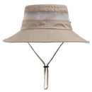 Fishing Hat UPF 50+ Wide Brim Sun Hat for Men and Women, Mens Bucket Hat with UV Protection for Hiking Beach Hats (Khaki