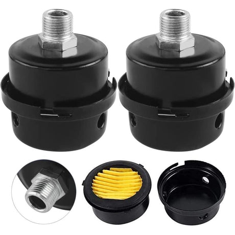 Pieces Air Filter Silencer, Air Compressor Filter Silencer, 3/8\