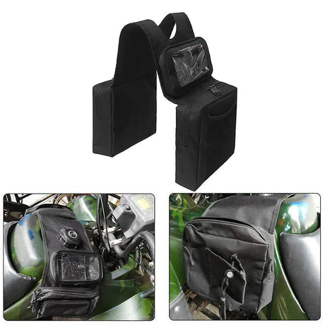 ATV UTV Motorcycle ATV Tank Bag Saddle Bag With Waterproof Phone Storage Bag Storage Package Luggage Bag