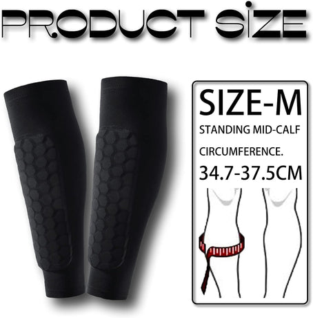 Children's Leather Pads, Ski Pads, Football Pads, Calf Protection, Football Equipment Pad Teenager Unisex Breathable Pads Protect Athletics, 1 Pair