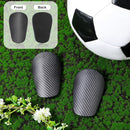 Mini Football Shin Guards, Dark Grey Extra Mini Football Shin Guards Youth & Adult Shin Guards (Mini, 9.5x 4cm)