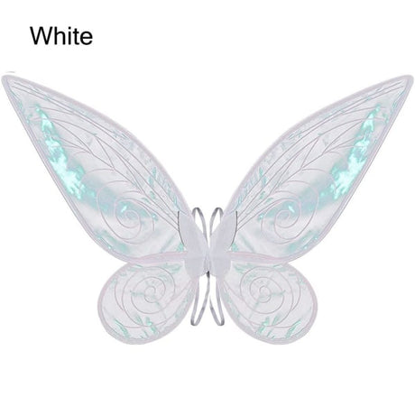 Halloween Costumes Fairy Wing Dress - Wings white