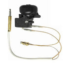 Thermocouple and tilt switch for patio heater tip protection
