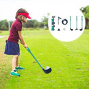 Set Kids Golf Toys Play Set with Golf Club 4 Balls Flag Practice Hole Putter Parent-Child Interaction Indoor Outdoor Golf Sports Toy Pi...