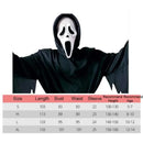 Scream Ghost Face Costume for Kids Halloween Costume XL_yux