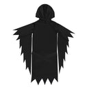 Scream Ghostface Black Halloween Scary Costume, Men, Adult Size Halloween Masquerade Costume M