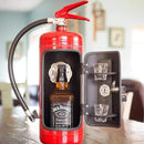 Metal Wine Storage Box, Creative Fire Extinguisher for Men, Wall Decoration, Fire Extinguisher Wine Storage Box