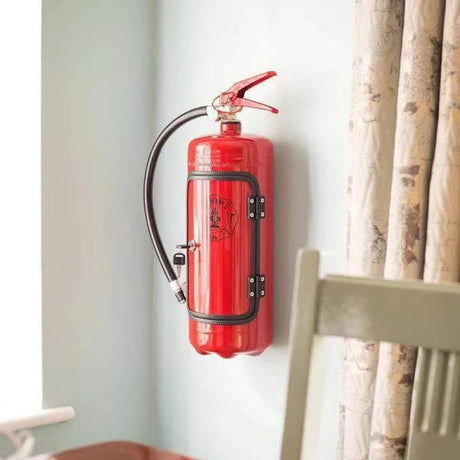 Metal Wine Storage Box, Creative Fire Extinguisher for Men, Wall Decoration, Fire Extinguisher Wine Storage Box
