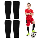 pairs of football socks, soccer socks, shin guards, socks, team socks, socks, fit socks, black, for children's football matches
