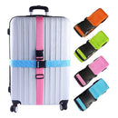 Luggage strap blue, for suitcase