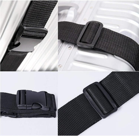 Luggage strap blue, for suitcase