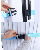 Luggage strap blue, for suitcase