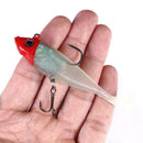 3-Pack Fishing Jigs for Pike and Perch, 10cm, MultiColor
