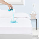 Waterproof Breathable Quiet Washable Mattress Protector for King Bed, 140 x 200 x 30cm