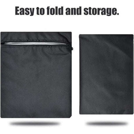 Fire Pit Cover Fire Pit Cover Reusable Waterproof Grill Cover Barbecue Cover, 112 x 61cm