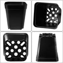 20 Pieces Seedling Pots, Nursery Pots, Reusable Plastic Square Seedling Pot Seedling Pots Transplanting Pot Growing Pot Planting, 5.5cm