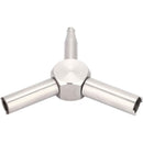 Element Valve Wrench Compatible with KSC WA Airsoft KSC Magazine Loader Removal Tool, Silver Triangular Valve Wrench