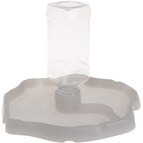 Reptile Bowl, Automatic Water Dispenser for Reptile Turtle Feeding Food Bowl Pet Bowl, LS