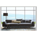 4 Pack Stainless Steel Adjustable Height Furniture Legs for Sofa Table Cabinets, 8cm