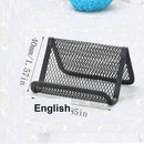 Mesh Business Card Holder Black Mesh Business Card Holder Metal Mesh Business Card Holder Metal Mesh Business Card Holder for Card Display Stand